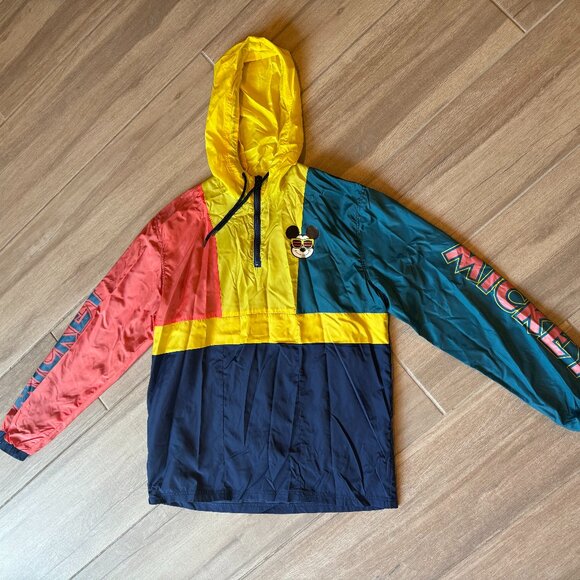 Disney Jackets & Blazers - Vintage - Disney Mickey Mouse WindBreaker (Unisex - Size Medium)